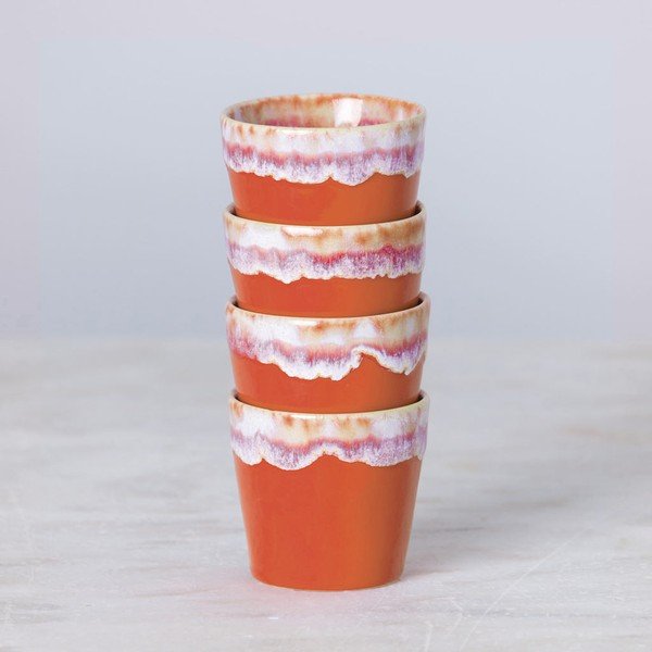 Baltai oranžinis akmens masės espreso puodelis Costa Nova, 90 ml-image-1