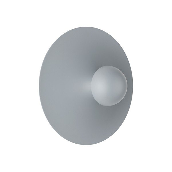 Pilkai mėlynos spalvos iš aliuminio sieninė lempa LED Edem – Nova Luce