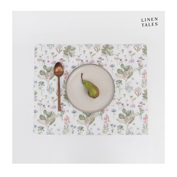 Padėkliukas iš tekstilės 35x45 cm White Botany – Linen Tales-image-1