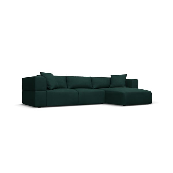 Kampinė sofa žalios spalvos (su dešiniuoju kampu) Esther – Milo Casa-image-2
