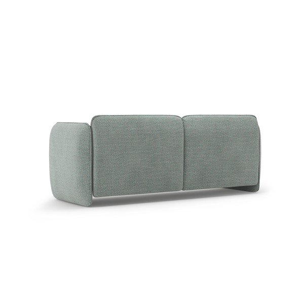 Mėlynos spalvos sofa iš šenilinio audinio 204 cm Georgia – Micadoni -image-3