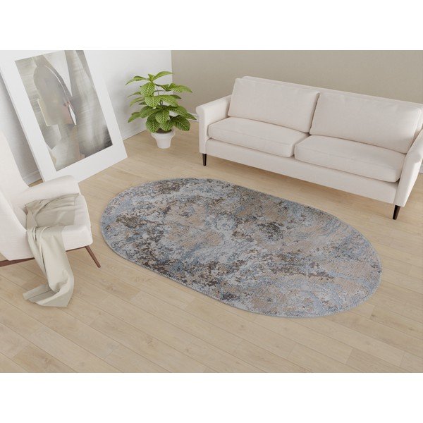 Skalbiamas kilimas šviesiai rudos spalvos 120x180 cm – Vitaus-image-1