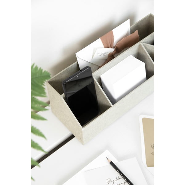 Iš kartono biuro organizatorius kanceliarinėms prekėms Elisa Canvas Paper Laminate – Bigso-image-4