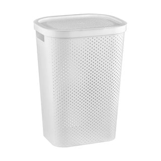 Baltas skalbinių krepšys Curver Infinity, 60 l