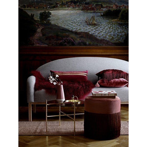 Šviesiai rožinis medvilninis kilimas Bloomingville Romantic, 70 x 240 cm-image-1