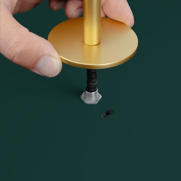 Tamsiai žalios spalvos iš metalo kabantis šviestuvas LED su pritemdymo funkcija ø 31 cm su metaliniu gaubtu Asteria Plus – UMAGE-image-4