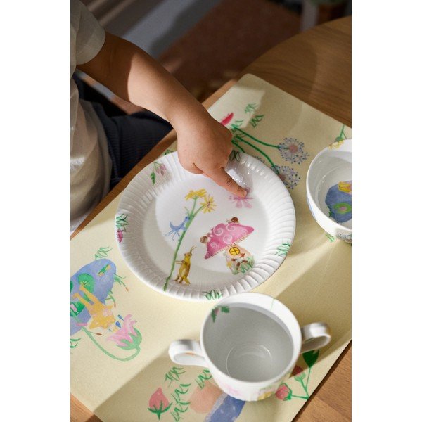 Porceliano vaikiški valgomojo rinkiniai 3 vnt. Hammershøi Kids – Kähler Design-image-3