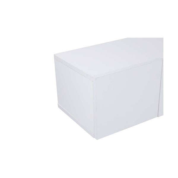 TV spintelė baltos spalvos 180x30x25 cm Wagna – Kalune Design-image-3