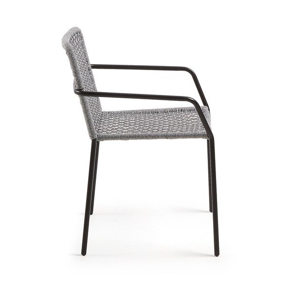 Pilkas fotelis "La Forma Boomer-image-2