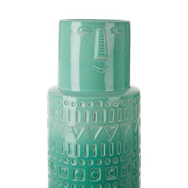 Premier Housewares Mimo pastelinės žalios spalvos keramikos vaza-image-2
