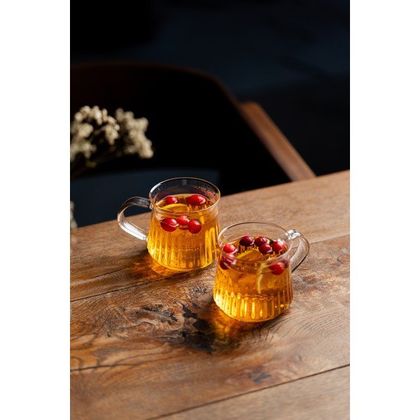 Puodeliai 2 vnt. kapučino/su dviguba sienele 320 ml Mia – Vialli Design-image-3