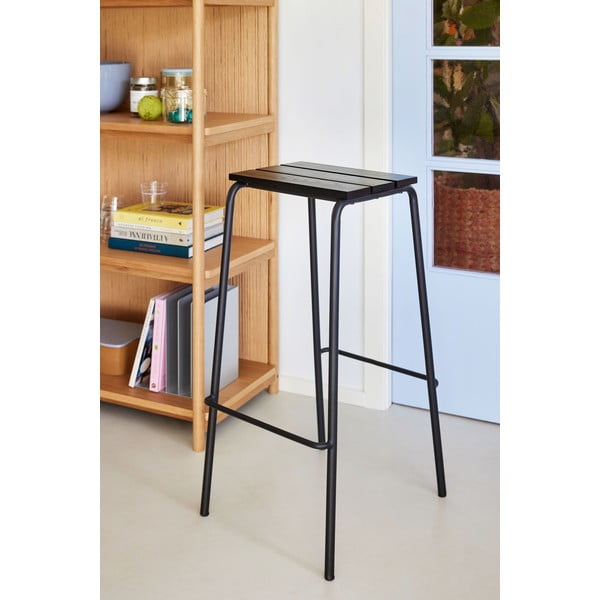 Juodos spalvos baro kėdžių komplektas 2 vnt. (sėdynės aukštis 76 cm) Stilt – Hübsch-image-1