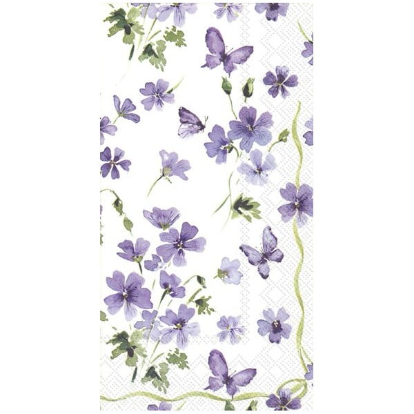 Popierinių servetėlių rinkinys po 16 vnt. Purple Spring - IHR