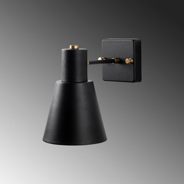 Sieninė lempa juodos spalvos/auksinės spalvos ø 14 cm Funnel – Opviq lights-image-4