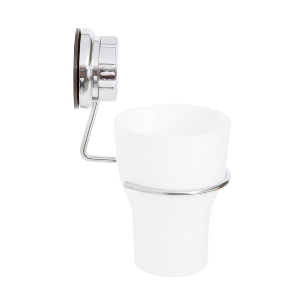 Klijuojamas iš metalo dantų šepetėlio indas sidabrinės spalvos Bestlock Bath – Compactor-image-1