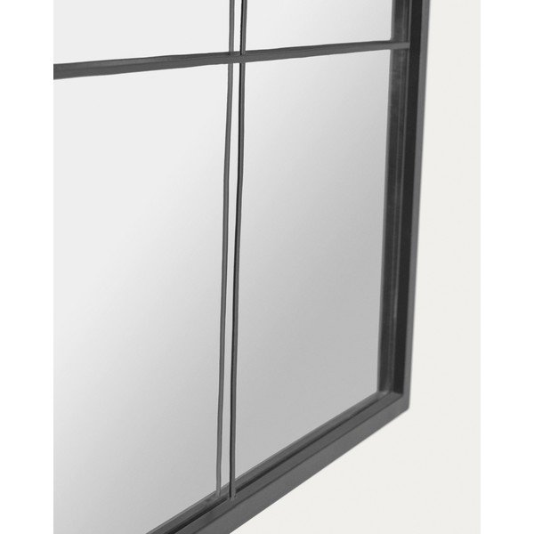 Sieninis veidrodis su medžio masyvo rėmu 100x160 cm Ulrica – Kave Home-image-3