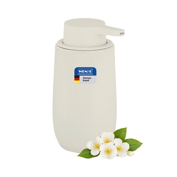 Kreminės spalvos iš plastiko muilo dozatorius 400 ml Fablo – Wenko-image-3
