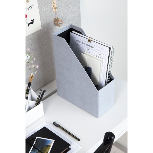 Iš kartono biuro organizatorius dokumentams Estelle Canvas Paper Laminate – Bigso-image-4