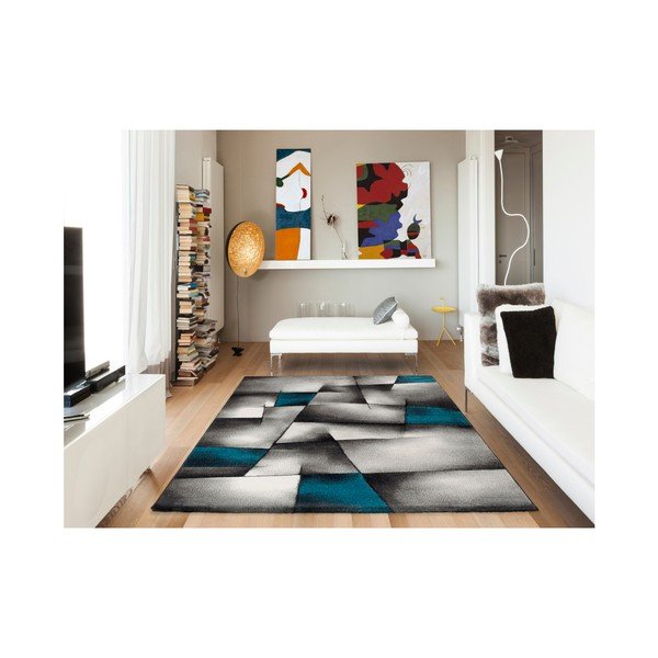 Mėlynai pilkas kilimas Universal Malmo, 160 x 230 cm-image-1