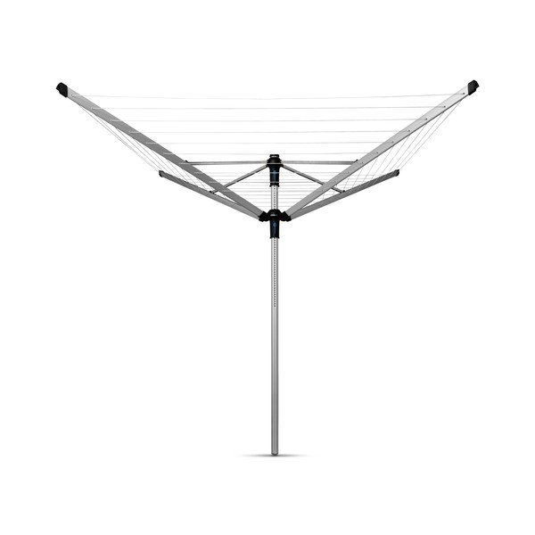 Sidabrinės spalvos sodo skalbinių džiovykla 50 m Lift-o-Matic Advance – Brabantia-image-3