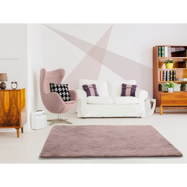 Rožinis kilimas Universal Alpaca Liso, 140 x 200 cm-image-1