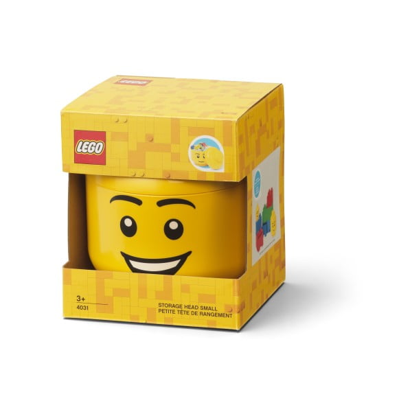 Plastikinė vaikiška saugojimo dėžė Head - LEGO®-image-2