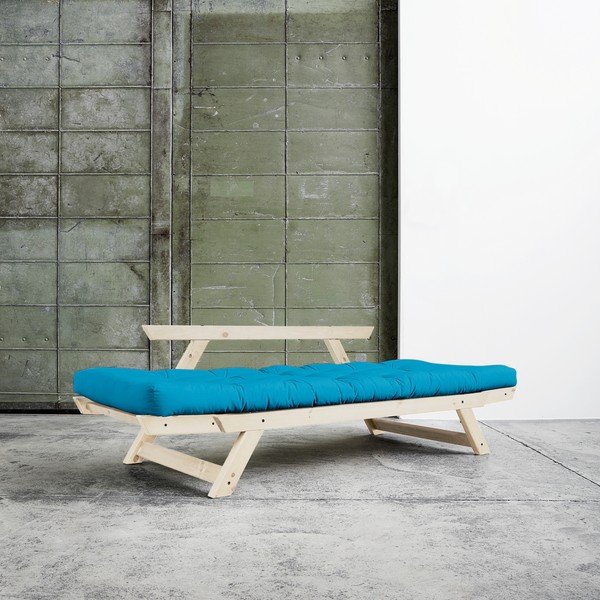 Sofa "Karup Bebop Natural/Horizon Blue-image-1
