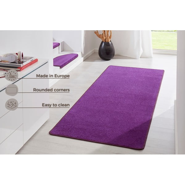 Kilimas tamsiai violetinės spalvos 80x200 cm Fancy – Hanse Home-image-4