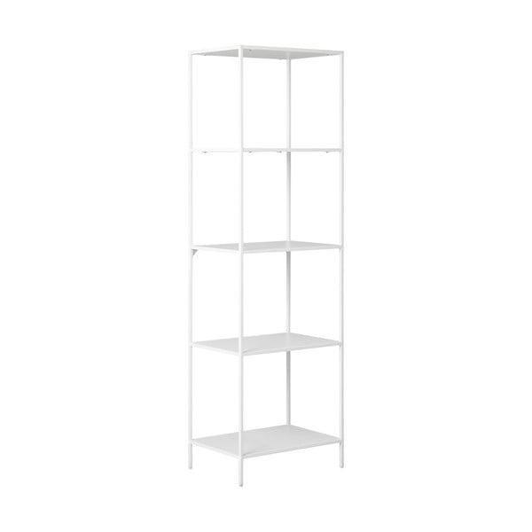 Knygų spinta  baltos spalvos 51x170 cm Vita – House Nordic-image-2