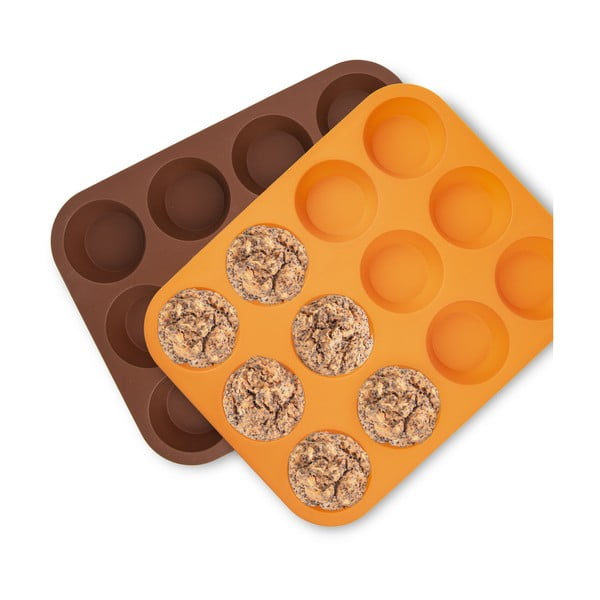 Iš silikonas kepimo forma keksiukams 25x32,5 cm – Orion-image-2