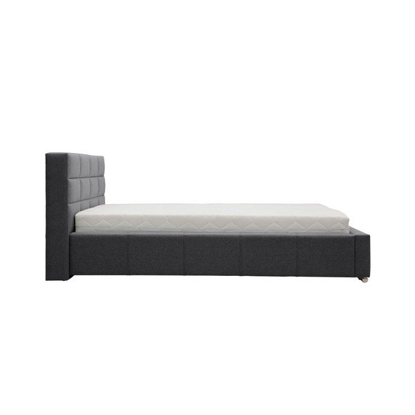Pilka dvigulė lova Mazzini Beds Reve, 140 x 200 cm-image-3