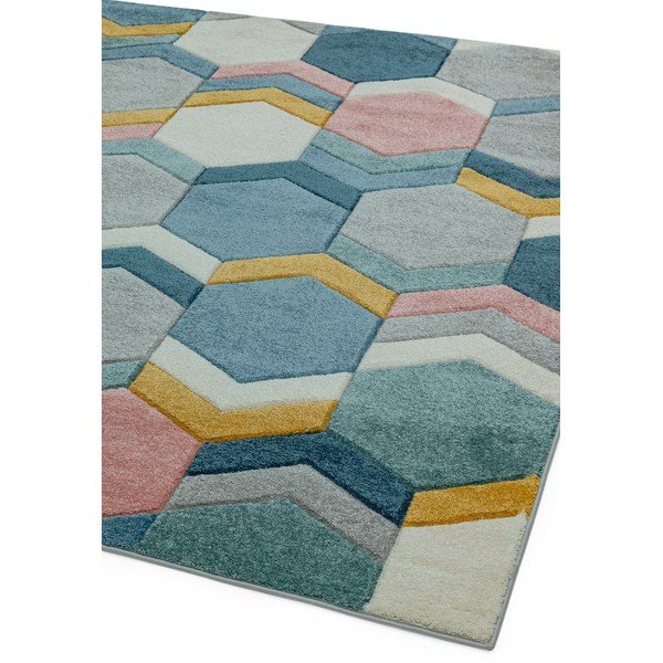 Kilimas Asiatic Carpets Hexagon Multi, 200 x 290 cm-image-2