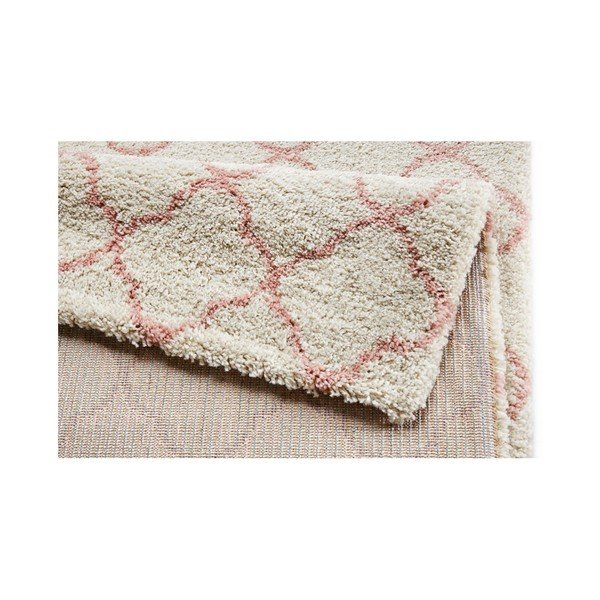 Kreminės ir rožinės spalvos kilimas Mint Rugs Grace Creme Rose, 200 x 290 cm-image-1