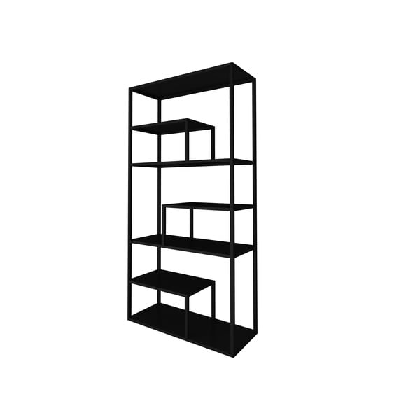 Juoda metalo lentyna Canett Lite, aukštis 188 cm-image-3