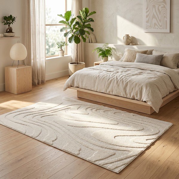 Kreminės spalvos kilimas 120x170 cm Dune – ESTE-image-4