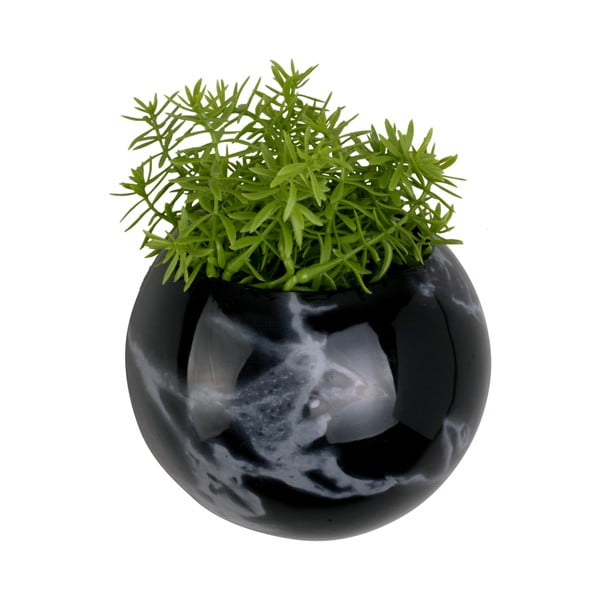 Iš keramikos pakabinamas ir sieninis gėlių vazono dangtelis ø 14,5 cm Globe – PT LIVING