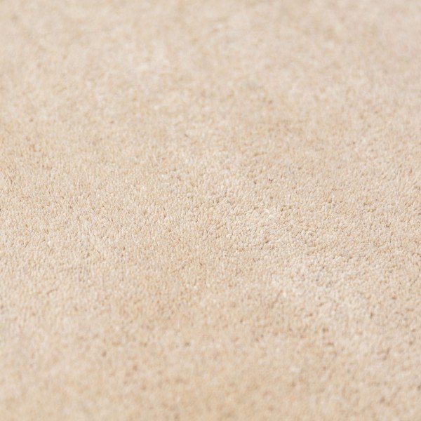 Rankų darbo natūralios spalvos iš vilnos apvalios formos kilimas ø 180 cm Leo Scallop – Flair Rugs-image-4