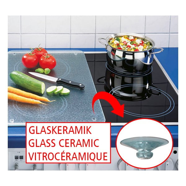 Stiklinis dangtelis "Wenko Gnome" viryklei, 2 vnt.-image-1