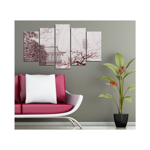 Kelių dalių 3D paveikslas Art Calmo, 102 x 60 cm-image-1