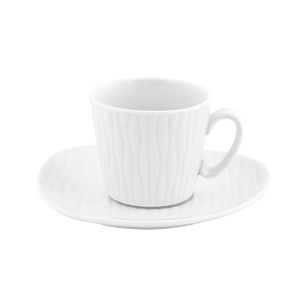 Iš porceliano  puodeliai baltos spalvos 6 vnt. espreso 30 ml Ylang – Villa Altachiara