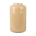 Smėlio spalvos emaliuota vaza PT LIVING Grand, aukštis 33 cm