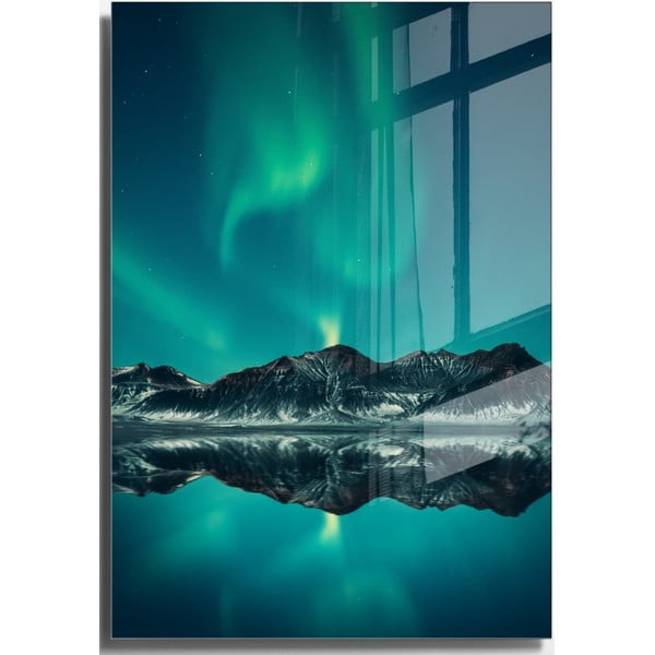 Paveikslas ant stiklo 50x70 cm Aurora - Wallity