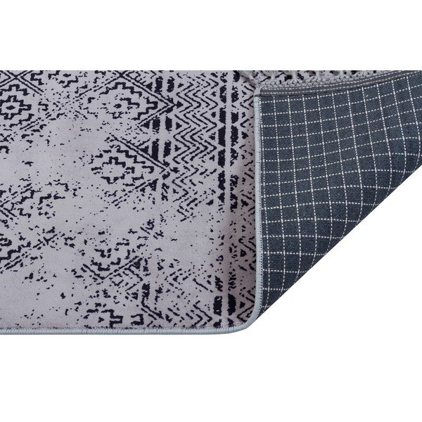 Pilkas plaunamas kilimas 150x80 cm - Vitaus-image-2