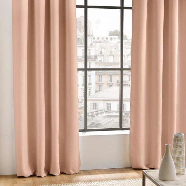 Visiškai užtemdo užuolaida rožinės spalvos 135x240 cm Occult – douceur d'intérieur-image-2