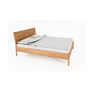 Ąžuolinė dvigulė lova 160x200 cm Pola - The Beds