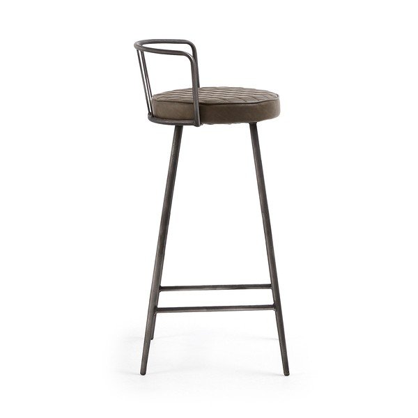 Rudos spalvos baro kėdė Kave Home, aukštis 92 cm-image-2