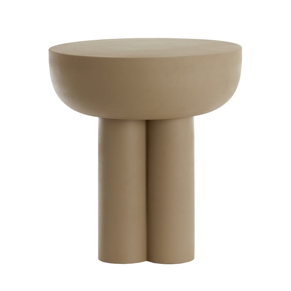 Iš metalo apvalios formos šoninis stalas ø 46 cm Mikola – Light & Living-image-1