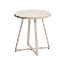 Iš keraminės plokštės apvalios formos sodo šoninis staliukas ø 45 cm Tella – Kave Home
