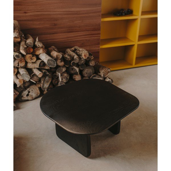 Iš ąžuolo masyvo šoninis stalas 70x71 cm Pirita – Kave Home-image-1