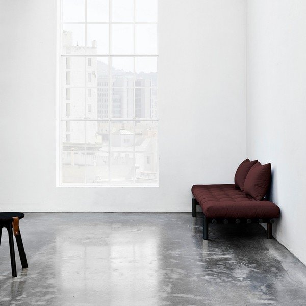Sofa "Karup Pace" juoda/ruda-image-4